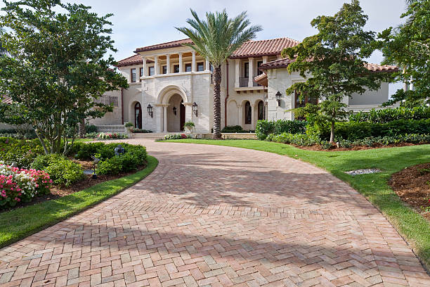 Residential Paver Driveway in Four Corners, MD